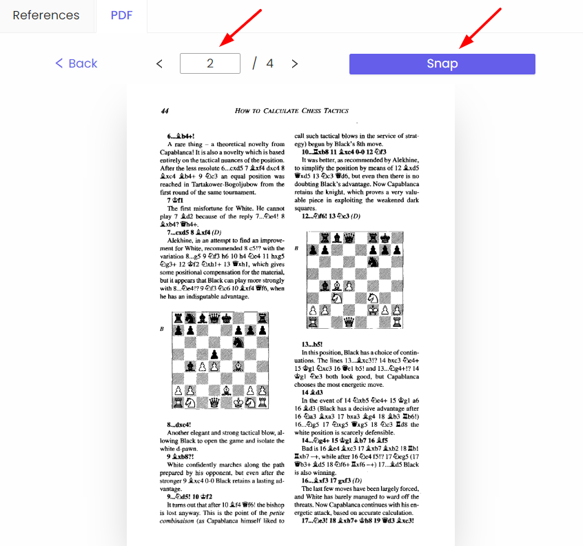 Introducing the PDF Scanner Feature: Transform Your Chess PDFs