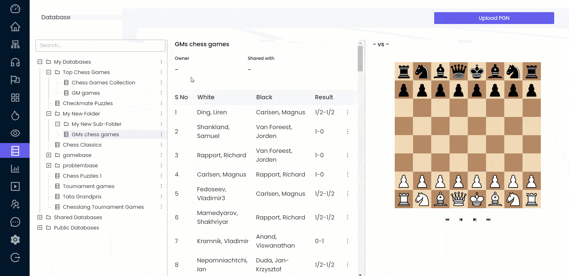 sql - Databases for chess games - Stack Overflow