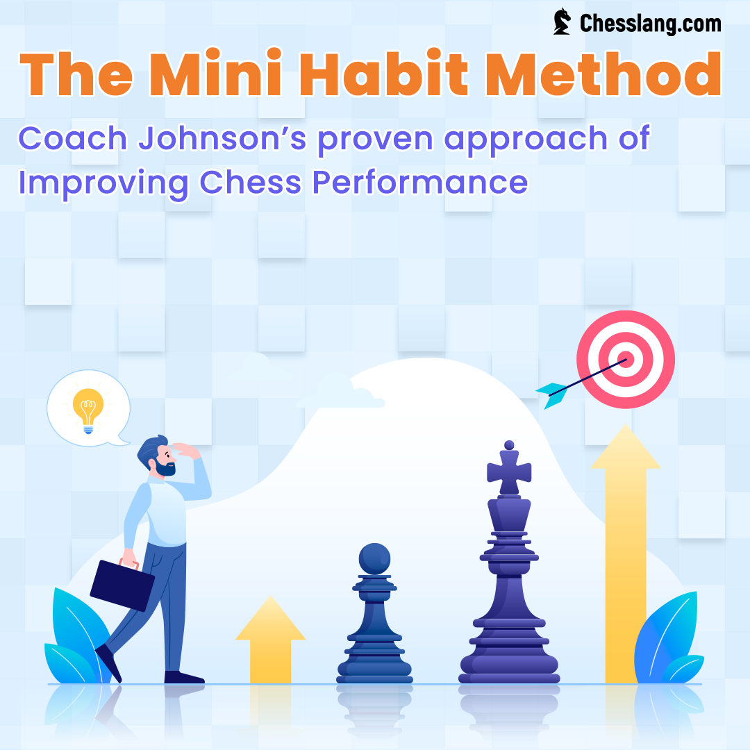 Read more about the article The Mini Habit Method: Coach Johnson’s Proven Approach to Improving Chess Performance